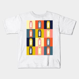 Telephone Box Kids T-Shirt